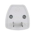 EU Europe To USA US UK Charger Power Plug Adapter Converter Wall Plug
