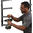 thumbnail image 3 of Bora Portamate Wall Mounted Storage Rack 4 Level Black/gray, 3 of 9