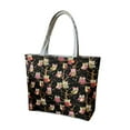 thumbnail image 2 of Embroidery Shoulder Bag Tote Bag Womens Handbag Summer Shoulder Bag Big Capacity Lady with Zipper Closure Fashion Shoulder Purse for Spring Style C, 2 of 8