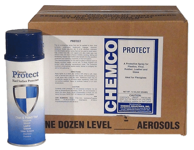 Glass Cleaner Protect by Chemco Industrial Strength Glass Cleaner