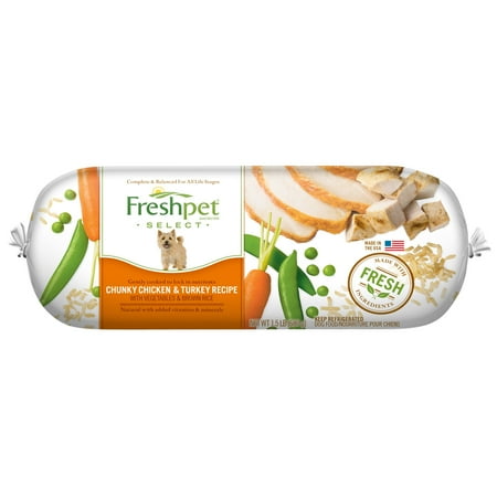 is brown rice for dogs freshpet select chunky chicken turkey with vegetables brown rice roll for dogs 1 is brown rice for dogs freshpet select chunky chicken turkey with vegetables brown rice roll for dogs 1