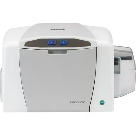 Fargo C50 Single Sided Desktop Dye Sublimation/Thermal Transfer Printer, Color, Card Print, USB, USB Host