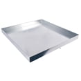thumbnail image 3 of GELUOXI 32 x 30 x 2.5 Inch Washing Machine Pan Galvanized Steel Washing Machine Drain Pan Heavy Duty Compact Washer Drip Tray with Drain Hole & Hose Adapter, 3 of 13