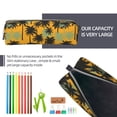 thumbnail image 5 of Honeii Hawaii Palms Pattern Pencil Case, Pencil Pouch, Pencil Case Small, Pencil Pouch Aesthetic, PVC Pencil Pouch, Pencil Bag, Makeup Pouch, 5 of 7