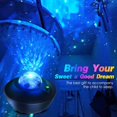 thumbnail image 4 of Galaxy Projector Star Projector Night Lights for Kids Room with Music Bluetooth Speaker Voice/Remote Control Timer, Multicolor Ocean Wave Stars 3 in 1 Galaxy Light 360 Pro Projector for, 4 of 5