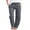 B Gray, variant on DOKOTOO Womens Drawstring Elastic Waist Casual Pants Solid Color Trousers with Pockets