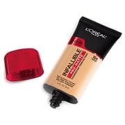 L'Oreal Paris Infallible Pro Matte Liquid Foundation Makeup, 104 Golden Beige, 1 fl oz