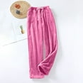 thumbnail image 2 of TINZ Pantalon Décontracté Ample et Chaud pour Femmes, Pantalon de Pyjama, Pantalon en Lin pour Femmes, Pantalon d'Été Décontracté avec Poches pour Femmes, 2 of 6