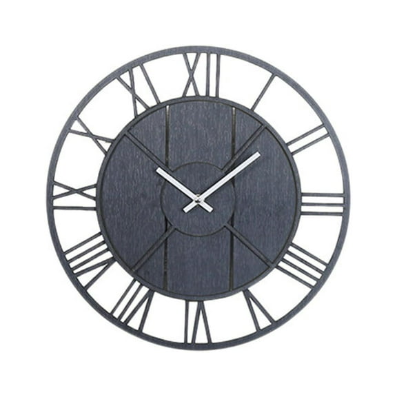 HOMEMAXS  13 .7" Roman Numeral Wall Clock Traditional Office