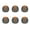 Black, variant on 6pcs Silicone Eartips for Wireless Earbuds For T180a, T280a, T380a, T110bt, T115bt Providing Comfort and Isolation