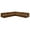 Coffee, variant on 5 pcs Modular Sofa, Brown, Faux Leather, Living Room Lounge Cafe Lobby Hospitality Restaurant, Modern Contemporary, HB37678
