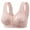 A_ Gray Bras for Women, variant on SMihono Bras for Women No Underwire Casual Front Closure Plus Size Daisy Bras Comfort Push Up High Impact Everyday Bras Gray S