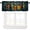 Kitchen-1, variant on Eucalyptus Leaves Kitchen Valance, Rustic Wooden Board Watercolor Leaf Plants Floral Botanical Food Family Love Window Curtain for Home Diningroom Cafe, 54x18inch