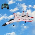 thumbnail image 3 of de telemando de 2,4G, juguete para exteriores, fácil de volar, ala fija recargable por USB con planeador de Gyro RC para adultos, Su35 3 canales, 3 of 8