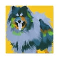 thumbnail image 3 of "Keeshond Minimalist Dream" - Canvas, 3 of 25