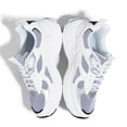 thumbnail image 4 of LUCKY STEP Chunky Fashion Mesh Sneakers Casual Running Walking Shoes,White,Womens, 4 of 6