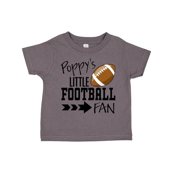 Inktastic Poppy's Little Football Fan Boys or Girls Toddler T-Shirt