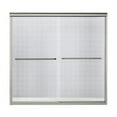 thumbnail image 2 of Sterling 5405-59 Finesse 58-1/16" High X 59-5/8" Wide Sliding Frameless Shower Door -, 2 of 4