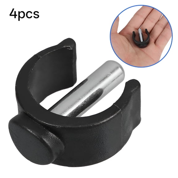 FACEGA 4 Pcs Crutch Replacement Part Walking Sticks C Clips Crutch Buckle Latch Clamps Canes Grip Holder Device For 22mm Tube Walker And Crutch Accessories