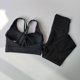 thumbnail image 1 of Traje de Yoga de gama alta, Sexy, a la moda, adelgazante, levantamiento de cadera, deportes, Fitness, sujetadores y mallas, camiseta sin mangas, conjunto transpirable, 1 of 6