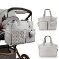 thumbnail image 4 of SPEKSEE Diaper Bag Tote with Pacifier Holder Case for Mom and Dad, Multi-Function Travel Diaper Bag with Adjustable Shoulder Strap and Insulated Pockets, 4 of 7