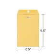 Easy Close Staples Kraft Catalog Envelopes 61/2" x 91/2", Business