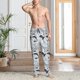 thumbnail image 2 of Balery Sea Animal Pantalones de pijama para hombre, pijama ultraligero, pantalón de descanso-Medium, 2 of 6