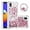 Rose Gold, variant on case for Samsung Galaxy A01 Core Case with Creativity Clear Quicksand Glitter Flowing Liquid Floating Soft TPU Case w/Stand Bling Diamond Sparkle Phone Cover for Samsung Galaxy A01 Core Rose Gold