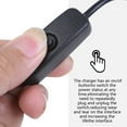 thumbnail image 3 of YIEMEEN Reliable USB Cable with ON Off Button 5V Powers Plug Connectors Easy Device Management USB to 5v Power Cable 1.5m, 3 of 15