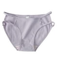 thumbnail image 1 of B91xZ Culottes pour Femmes Beyondsoft Taille Basse, Violet L, 1 of 5