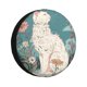 thumbnail image 1 of Balery Celestial Cat And Flowers Cubiertas para Neumáticos - Protector Resistente para Neumáticos de Camioneta, SUV, Remolque, Camper y RV-16 inch, 1 of 6