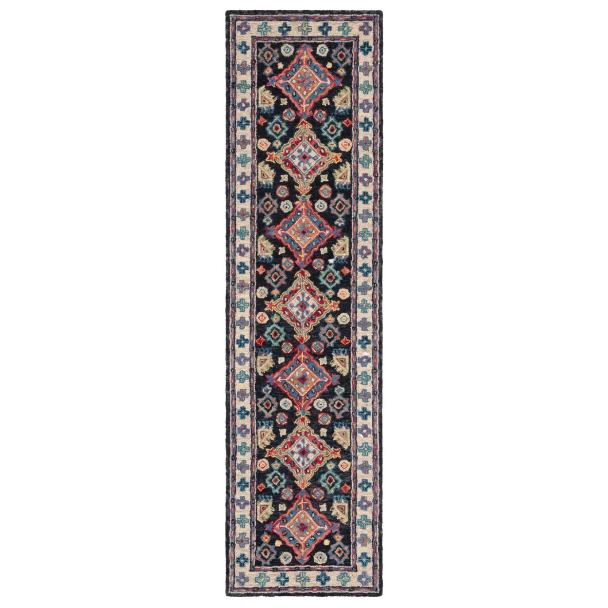 Safavieh  Handmade Aspen Pegeen Bohemian Wool Rug 6'  x  9' 6' x 9' Indoor,Handmade Living Room,Bedroom,Dining Room Rectangle