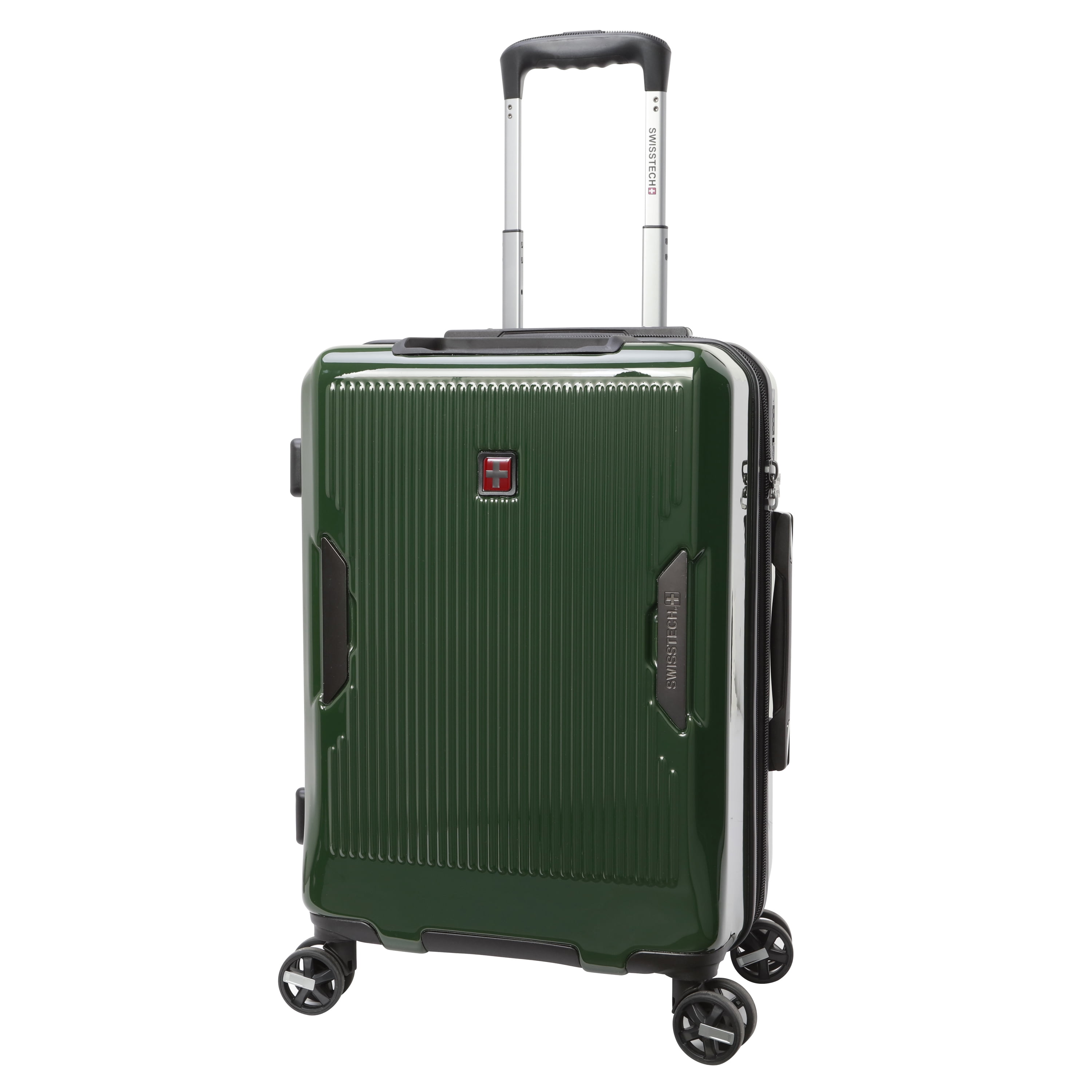 Swiss Tech 21 Hardside Carry on Luggage Green Walmart