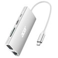 thumbnail image 1 of Hub USB C Acer 9 en 1 con HDMI 4k @30Hz, Ethernet, USB-A de 5 Gbps, 1 of 7