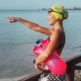 thumbnail image 5 of New Wave Swim Buoy - 15L Inflatable Swim Tow-Float & Drybag PVC, Pink, 5 of 9