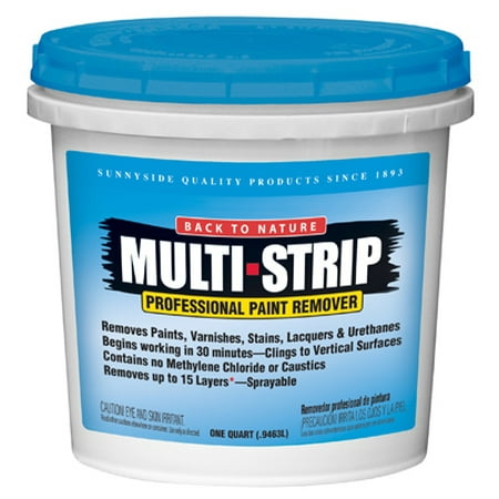 Multi-Strip Biodegradable Paint Remover, 1-Qt.