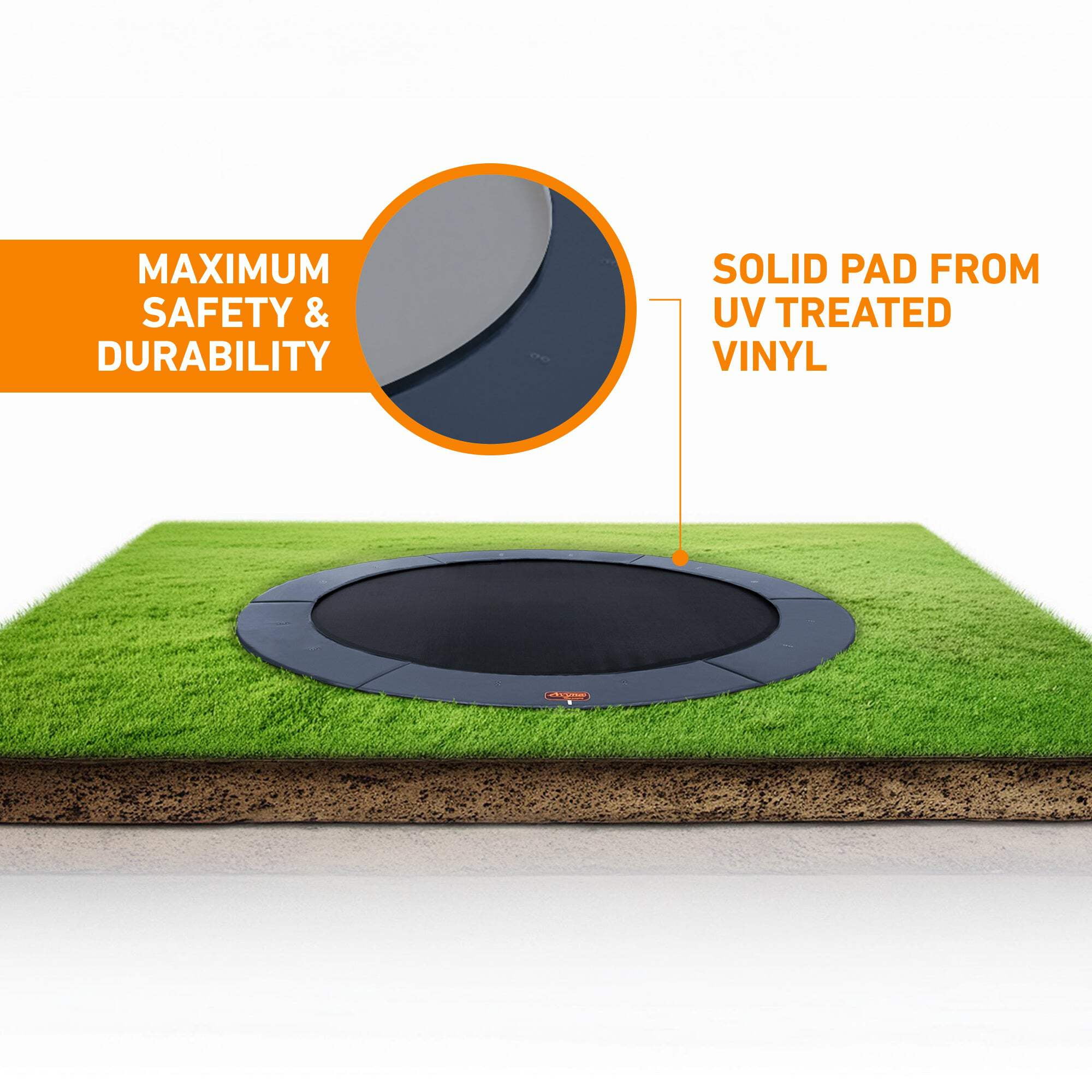 12' Round Pro-Line Avyna In-ground Trampoline