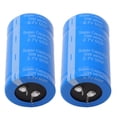 thumbnail image 2 of 2 unids automóvil coche faradio condensador 2,7 V 500F ahorro de energía azul coche rectificador Super farad condensador, 2 of 8