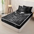 thumbnail image 2 of Homewish Motorcycle Zipper Twin Comforter Sets with Fitted Sheet and 2 Pillowcases,American Eagle Animals Zipper Bedding Set For Bots Adults,Reversible,4 Pieces, 2 of 7