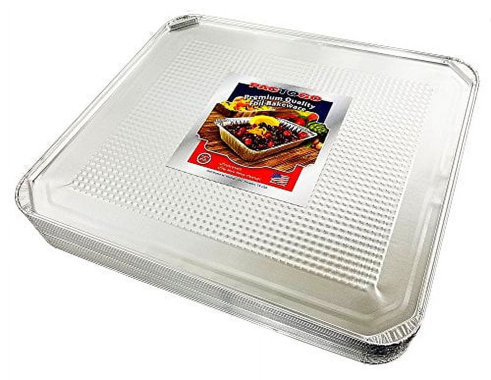 Pactogo Aluminum Foil Oven Liner Sheet Pan 20/Pk - 18" x 15" Disposable Sheets (Pack of 20)