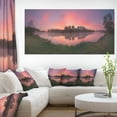 thumbnail image 1 of Purple Tinged Lake Sunrise View - Landscape Artwork Canvas, 1 of 3