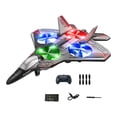 thumbnail image 4 of Avión de control remoto, helicóptero volador, juguete para niños, acrobacias de 360 degree, planeador de hobby Rojo, 4 of 8