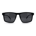 thumbnail image 4 of Polarized Gentlemanly Hipster Mens Sport Horn Rim Plastic Sunglasses [All Black], 4 of 7