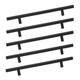 thumbnail image 4 of KALLORY 5Ud De Muebles Negros De Inoxidable Para Cocina Y Con Elegante, 4 of 8
