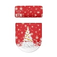 thumbnail image 5 of HELLHERO Fashion for Bathroom Soft Toilet Lid Seat Cover Set Stretch Fits All Toilet Shapes Dustproof, Christmas Patterns, 5 of 8