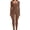 Black, variant on Women's Sports Jumpsuit Long Tight Lightweight Yoga Bodysuit Sexy Bodycon Black S