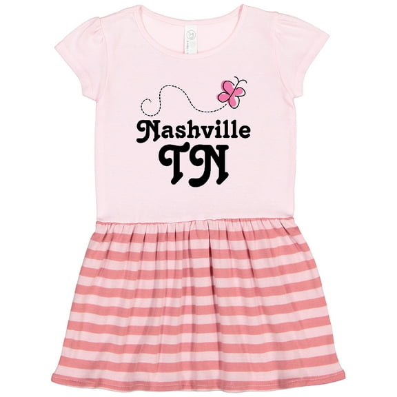 Inktastic Nashville Gift Toddler Girl Dress