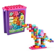 LeapBuilders 81-Piece Jumbo Blocks Box (Pink)