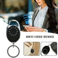 thumbnail image 1 of Rappel d'Alarme Intelligent Dispositif Anti-Perte Bidirectionnel avec Porte-Clés Compatible Bluetooth Noir, 1 of 5
