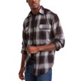 thumbnail image 3 of George Men's and Big & Tall Long Sleeve Flannel Shirt, up to size 3XLT, 3 of 4